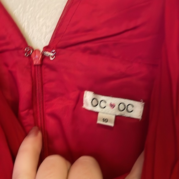 EUC size 10 sexy prom/formal red dress - Picture 3 of 9